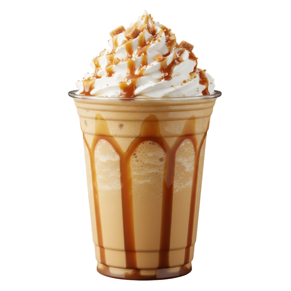 salted caramel frappe