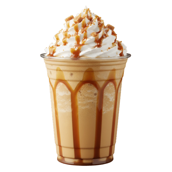 salted caramel frappe