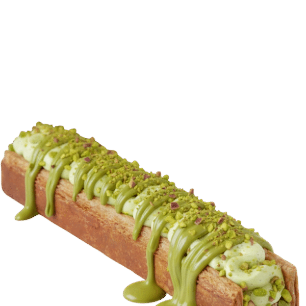 pistachio millefeuille